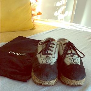 Vintage 1980s Chanel Sneakers